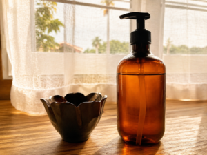 huile massage en équilibre