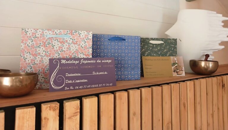 Cartes cadeaux cabinet en équilibre